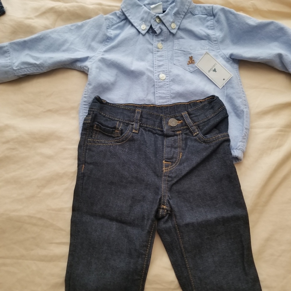 Baby gap 6 to 12 months boy outfit